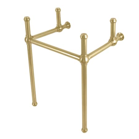 Kingston Brass Brass Console Sink Legs, Brushed Brass VBH211833BB